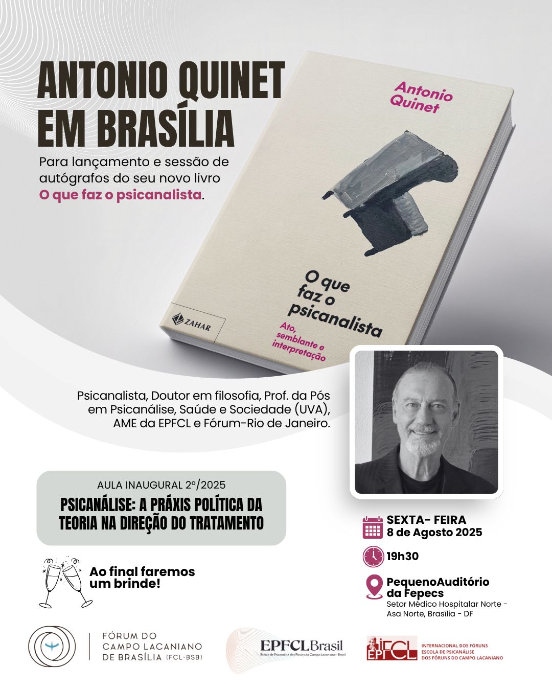 Antonio Quinet em Brasília