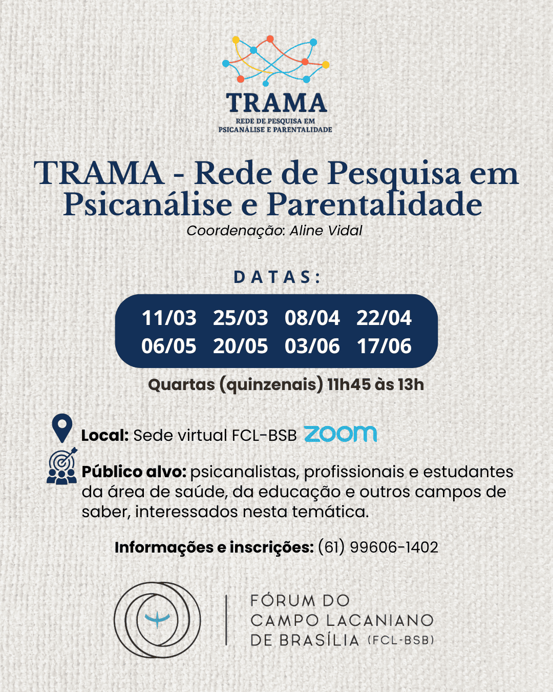 TRAMA – Rede de Pesquisa em Psicanálise e Parentalidade
