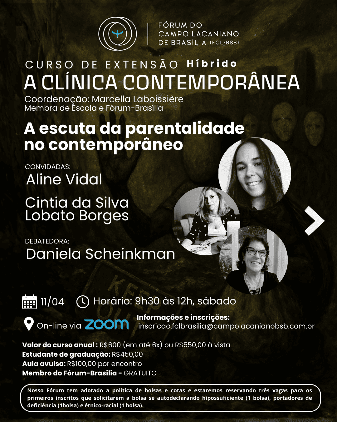 Curso de Extensão: A Clínica Contemporânea
