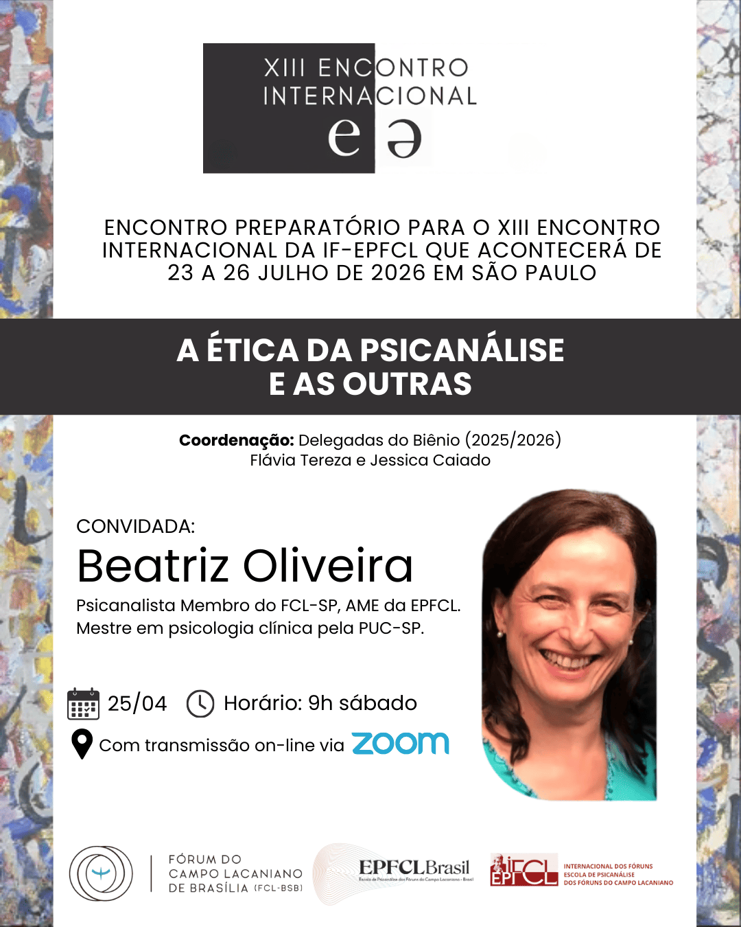 Encontro Preparatório para o XIII Encontro Internacional da IF-EPFCL – A ética da psicanálise e as outras
