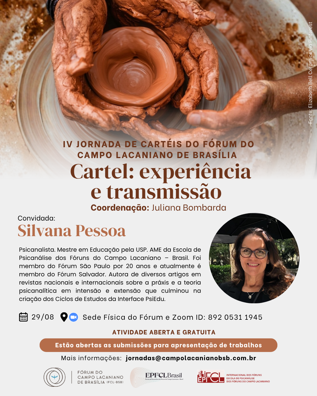 Cartel: experiência e transmissão – IV Jornada de Cartéis do FCL-BSB
