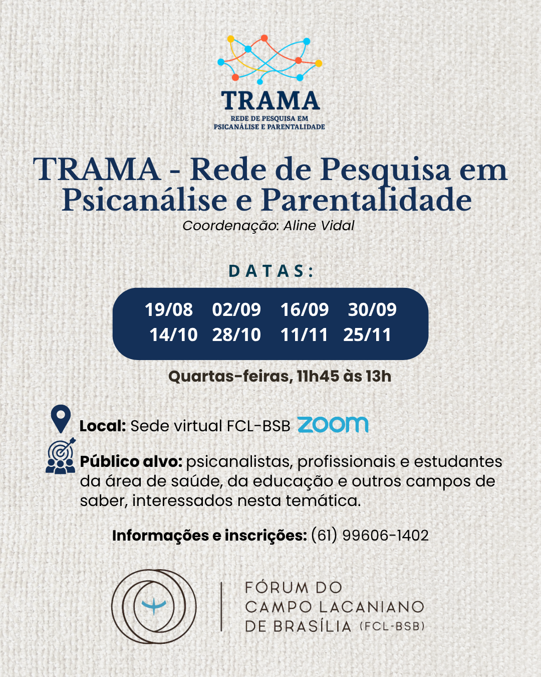 TRAMA – Rede de Pesquisa em Psicanálise e Parentalidade